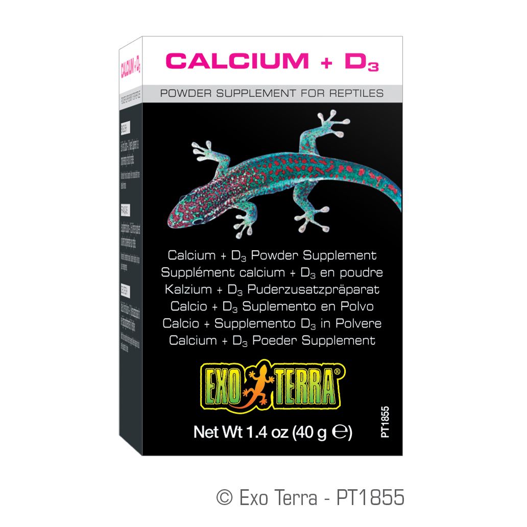 Exo Terra - Calcium + D3 40g