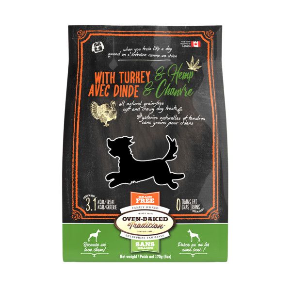 OBT - GF Turkey &amp; Hemp Treat Dog 6oz