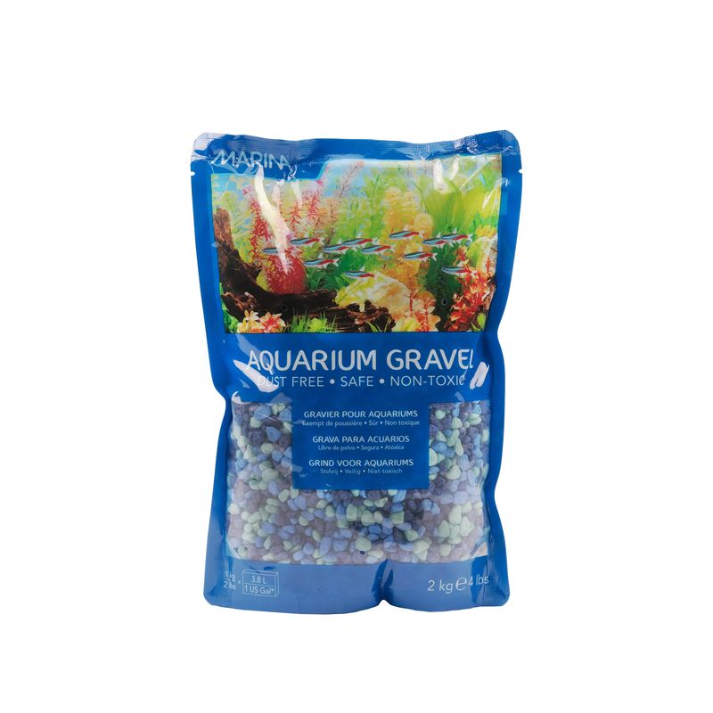 Marina - Aquarium Gravel Tri-Colour Blue 2kg