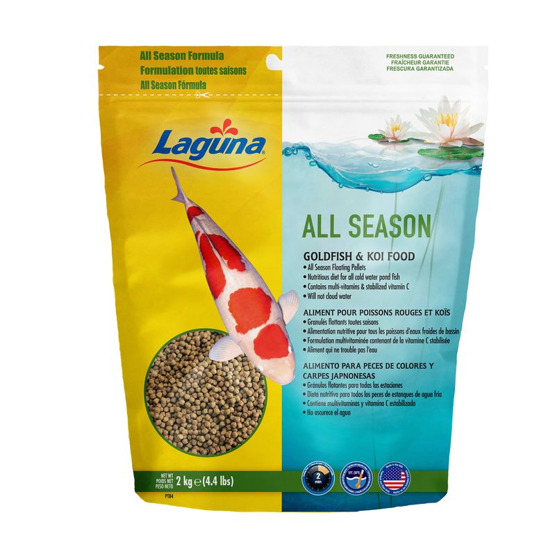 Laguna - All Season Goldfish &amp; Koi Floating Food 2kg
