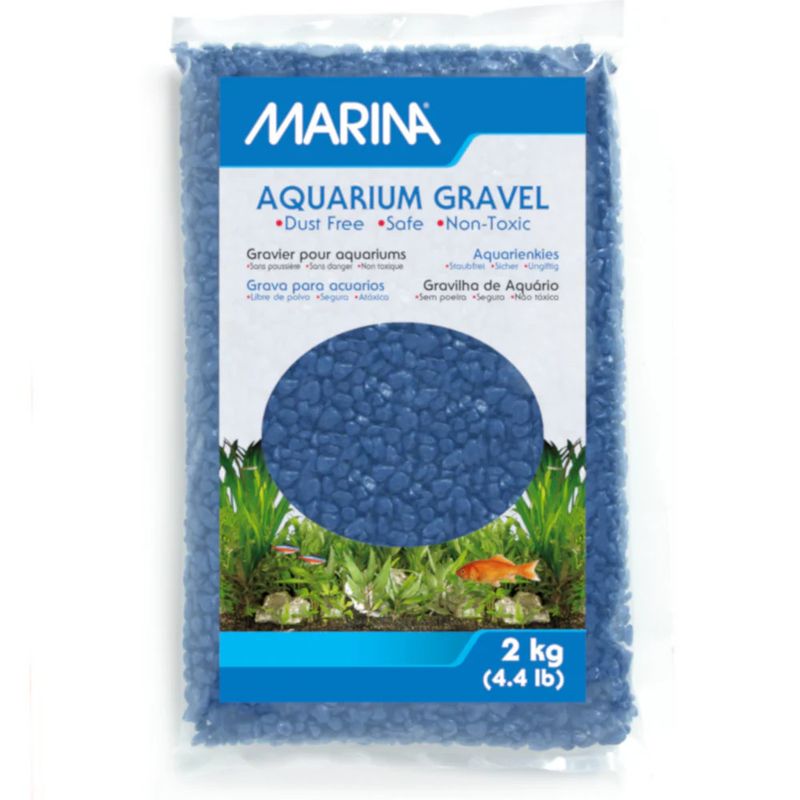 Marina - Aquarium Gravel Blue 2kg