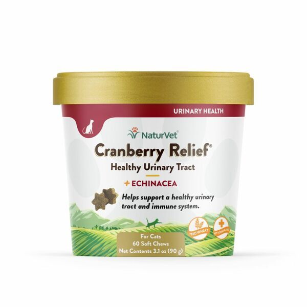 Naturvet - Cranberry Relief with Echinacea 60CT | Cat