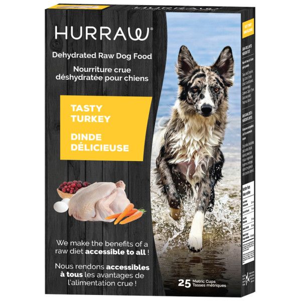 Hurraw - Dehydrated Turkey Dog 2.5kg