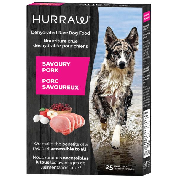 Hurraw - Dehydrated Pork Dog 2.5kg