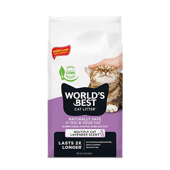 World's Best - Multicat Lavender Clumping