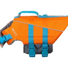 RC Pets - Life Vest Orange/Teal, Size: XXS