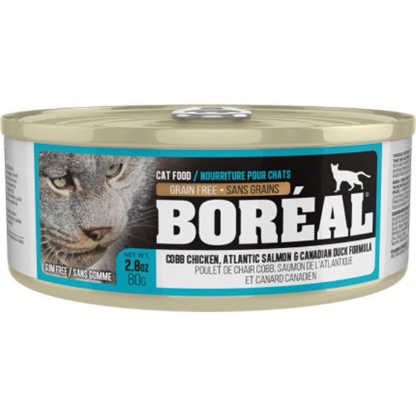 Boreal - Cobb Chicken, Salmon, Duck Cat, Size: 80g