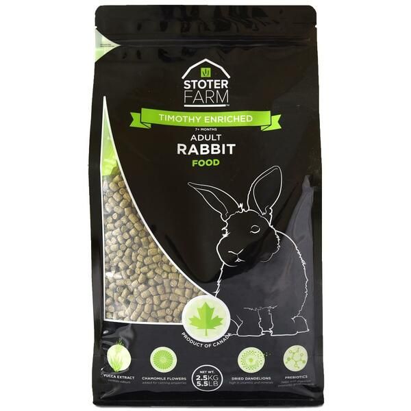 Stoter Farm - Timothy Enriched  Adult Rabbit Food
