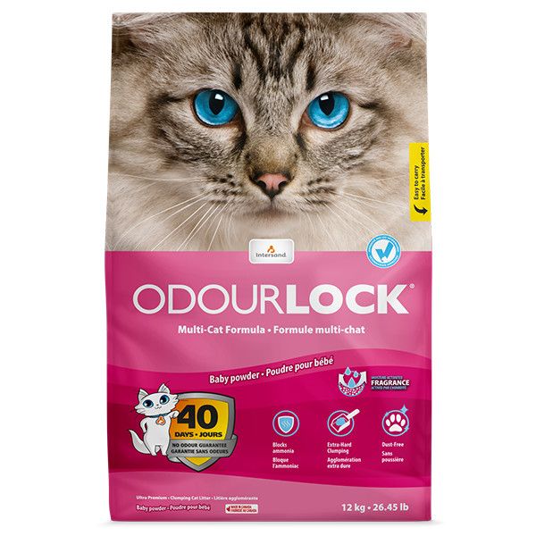 Intersand - OdourLock Baby Powder Litter 12kg