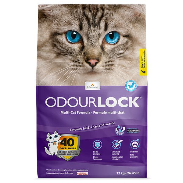 Intersand - OdourLock Lavender Field Litter Cat 12kg