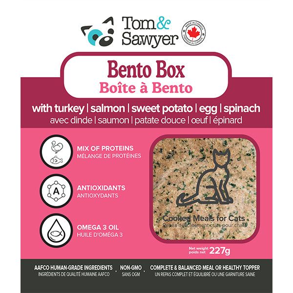 Tom &amp; Sawyer - Gently Cooked Bento Box Cat 227g