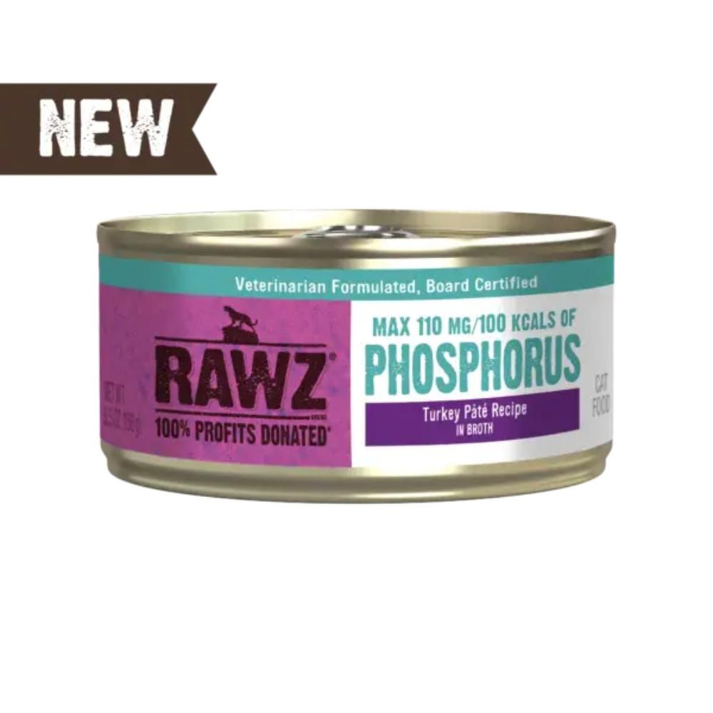 Rawz - Lower PHOSPHOROUS Turkey Pate Cat 155g