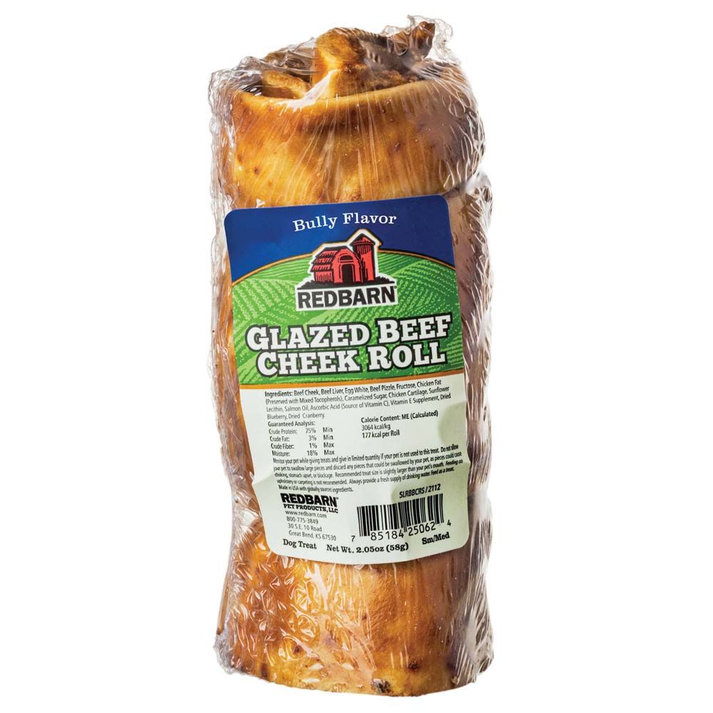 Redbarn - Glazed Bully Beef Cheek Roll Small/Medium
