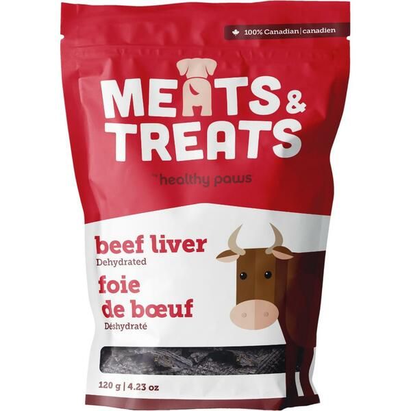 Healthy Paws - Dehydrated Beef Liver 120g
