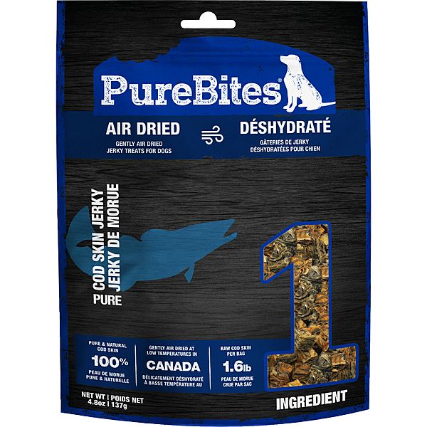 Pure Bites - Cod Skin Jerky Mid 137g