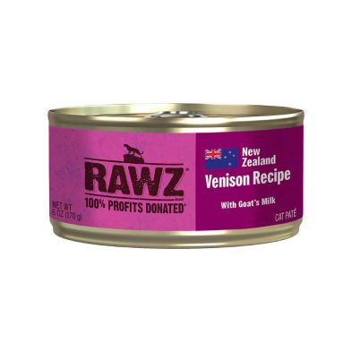 Rawz - Pate  94% Venison &amp; Goat Milk Cat 170g