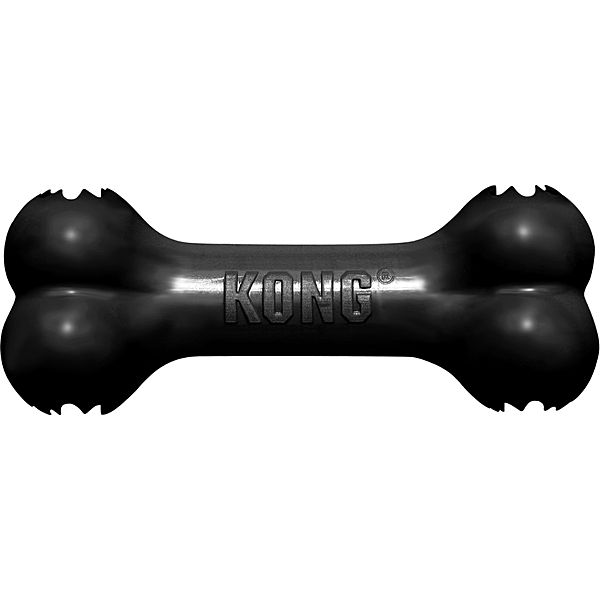 Kong - Extreme Goodie Bone Black, Size: Reg