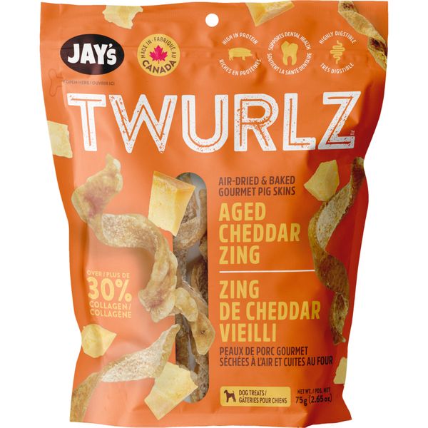 Jay's - Twurlz Aged Cheddar 75g