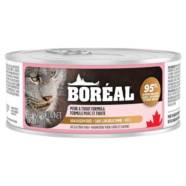 Boreal - Pork &amp; Trout Cat 80g