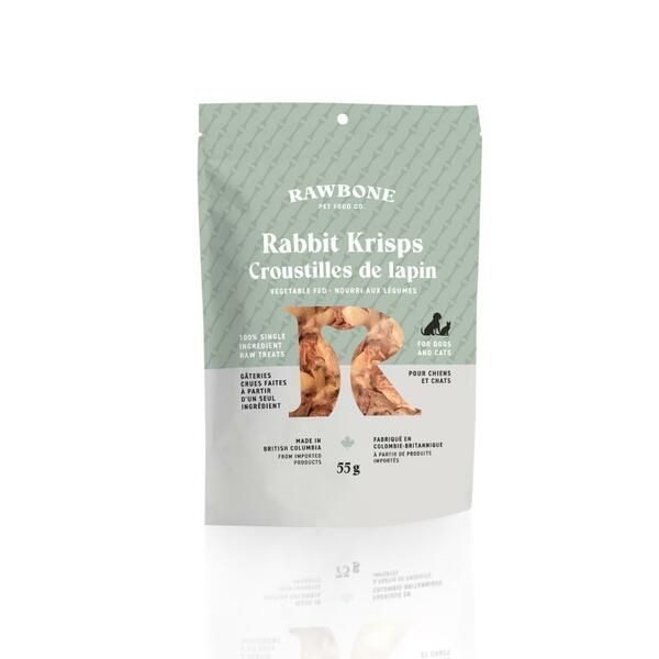 Rawbone -  Rabbit Krisps 55g