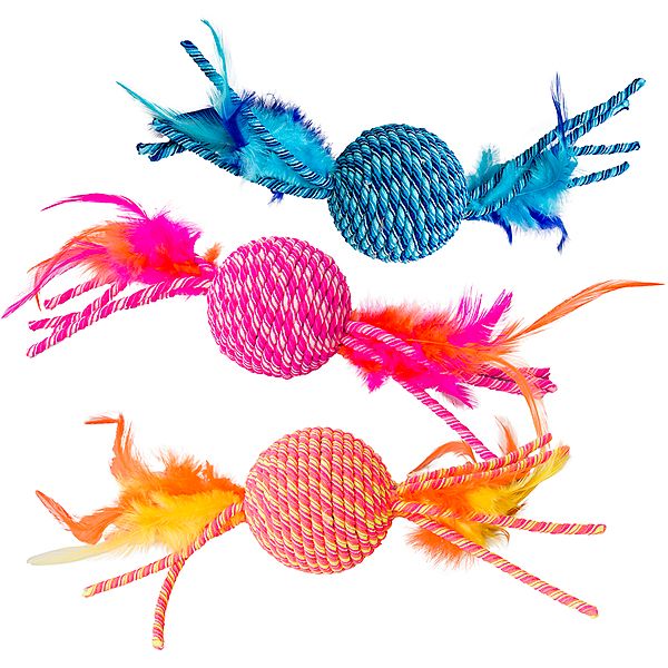 Spot - Elasteeez Ball &amp; Feathers Cat