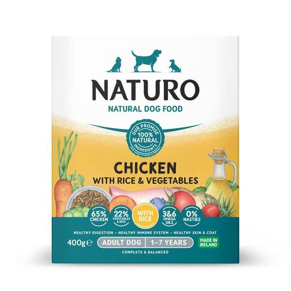 Naturo - Chicken w/ Rice &amp; Vegetables 400g