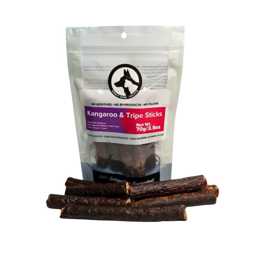 Only One Brand - Kangaroo &amp; Tripe Sticks 70g
