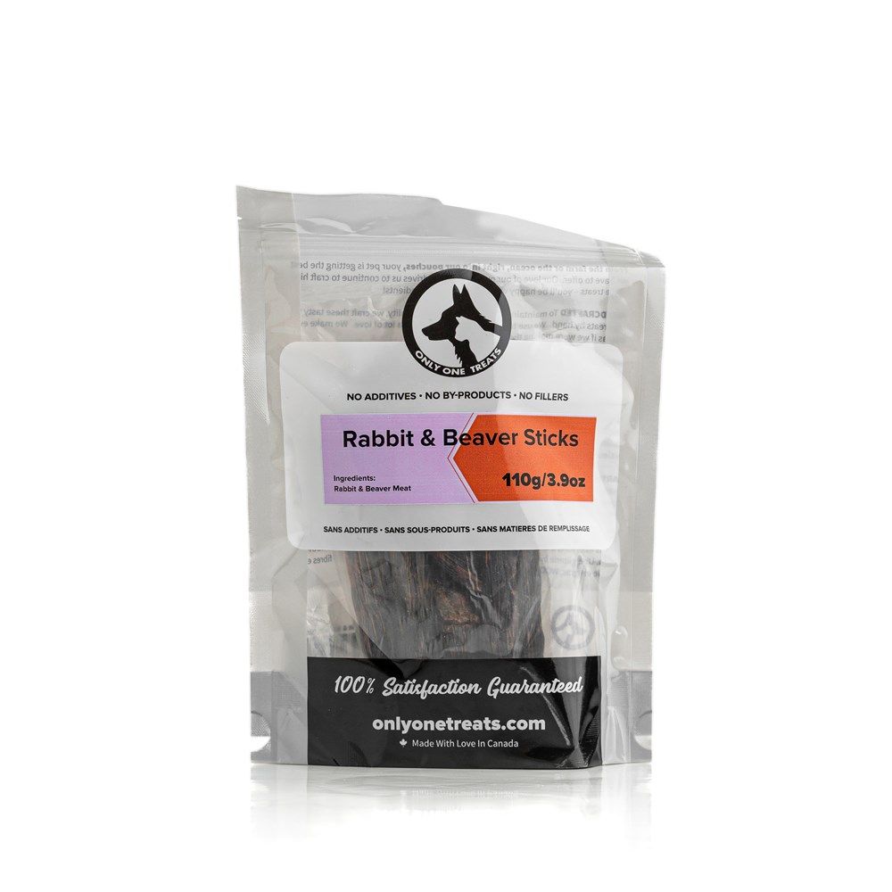 Only One Brand - Rabbit &amp; Beaver Sticks 70g