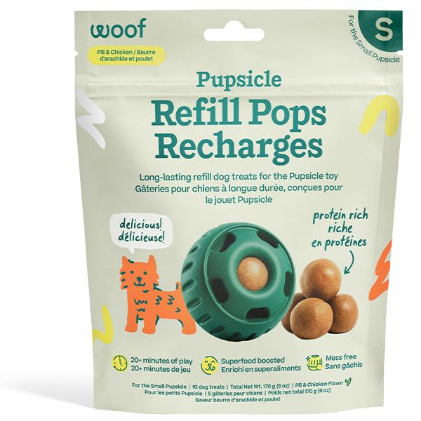 Woof - Pupsicle Pops Chicken & PB Woof - Pupsicle Pops Chicken & PB