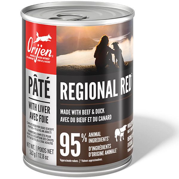 Orijen - Regional Red Pate with Liver Dog 363g