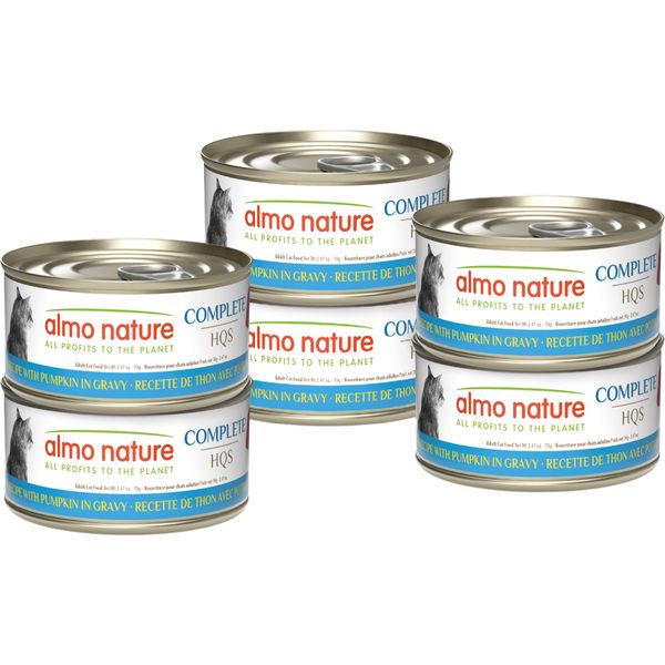 Almo Nature - HQS Complete Tuna w/Pumpkin Gravy 70g Cat