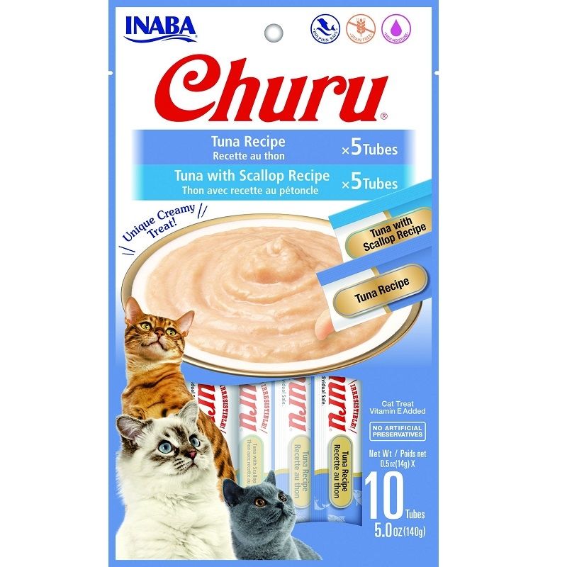 Inaba - Churu Puree Tuna VP 10pk 140g