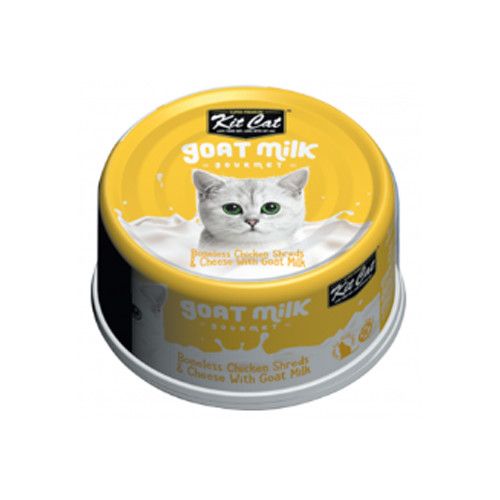 Kit Cat - Chicken &amp; Cheese w/Goat Milk 70g