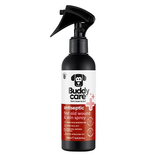 Buddy Care - Antiseptic First Aid Wound&amp;Skin Spray 6.76oz