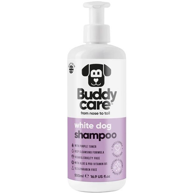 Buddy Care - Shampoo White Dog 16.9oz