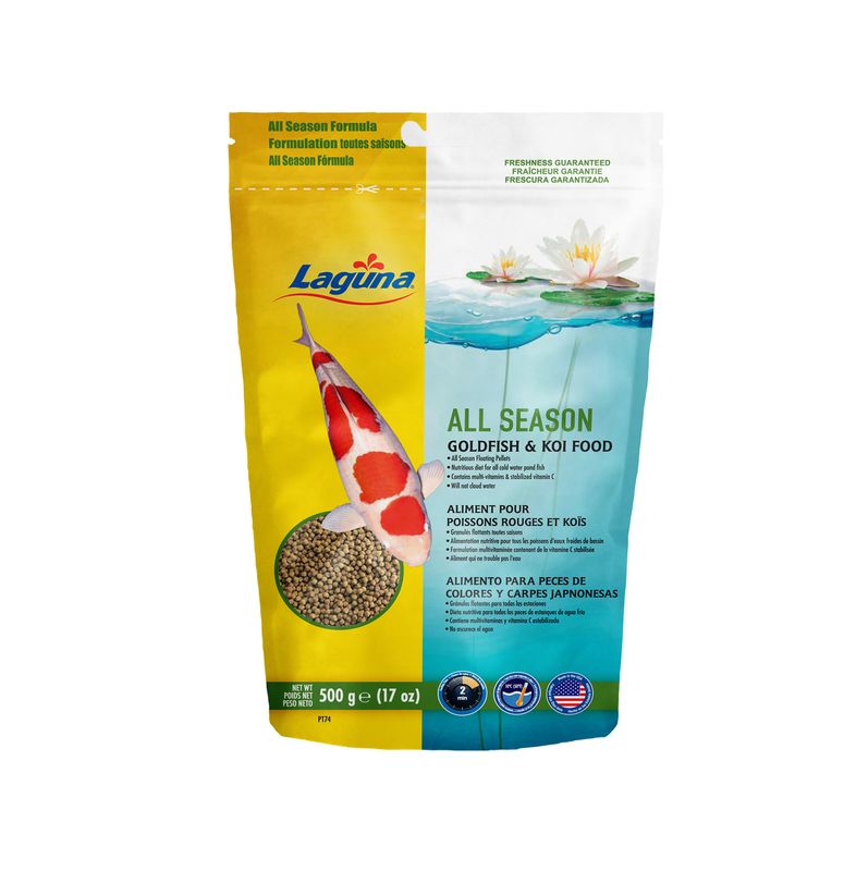 Laguna - All Season Goldfish &amp; Koi Floating Food 500g