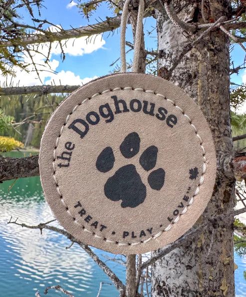 The Doghouse - Leather &amp; Wool Puck