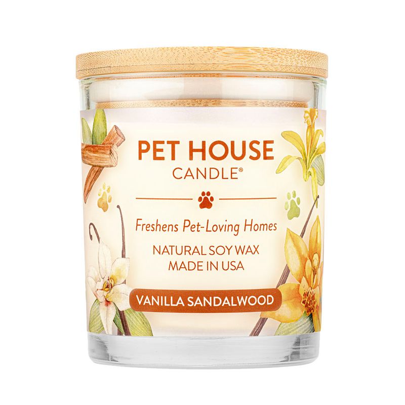 Pet House - Candle Vanilla Sandalwood 9oz