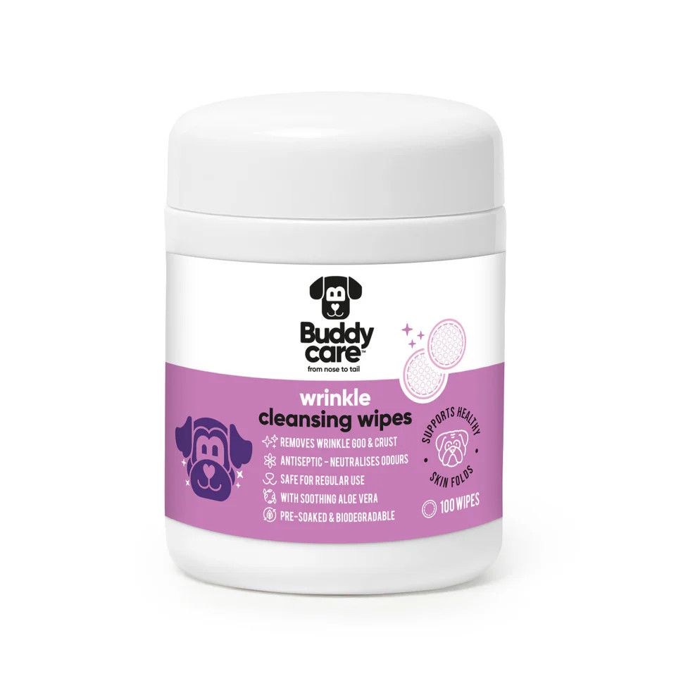 Buddy Care - Wrinkle Cleansing Wipes 100ct