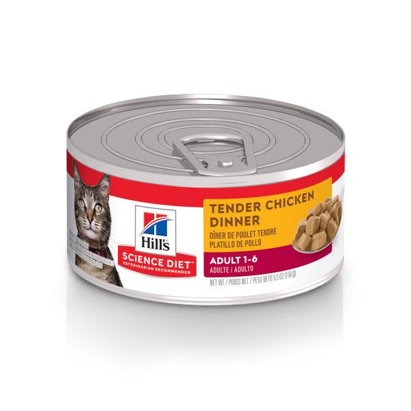 Hill's Science Diet - Adult Tender Chk Dinner Cat 5.5 oz