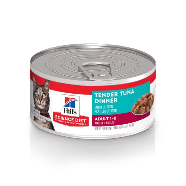 Hill's Science Diet - Adult Tender Tuna Dinner Cat 5.5 oz