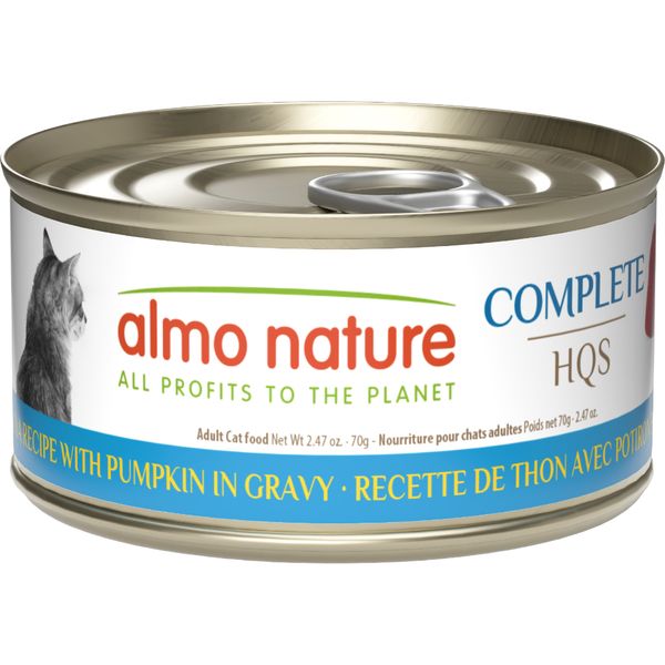 Almo Nature - HQS Compete Tuna w/Pumpkin in Gravy Cat 70g