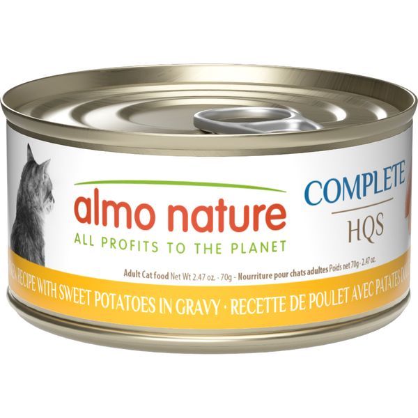 Almo Nature - HQS Complete Chicken &amp; Sweet Potato Cat 70g