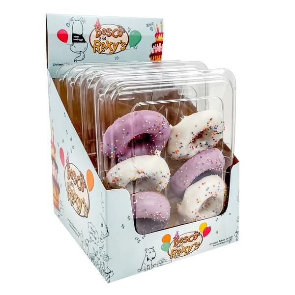 Bosco &amp; Roxy's -  Prepackaged Birthday 6pk Donuts