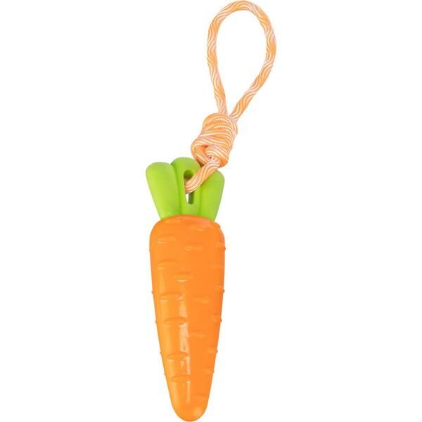 Trixie - Carrot Cob on a Rope