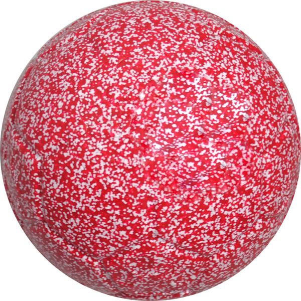 Jolly Pets - Soccer Ball Red &amp; White Speckle
