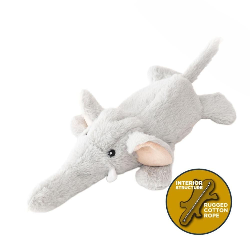 Tall Tails - Squeaker Stuffless Elephant 16"