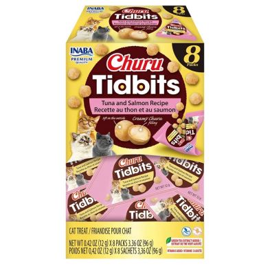 Inaba - Churu Tidbits Tuna/Salmon Box Cat 3.36oz