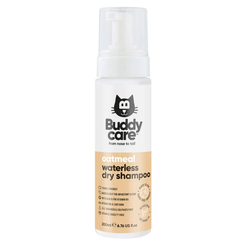 Buddy Care - Waterless Shampoo Oatmeal Cat 6.76oz