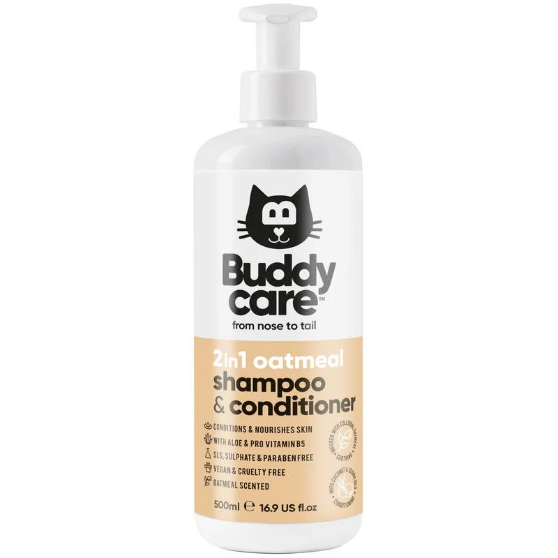 Buddy Care - Shampoo / Conditioner Oatmeal Cat 16.9oz
